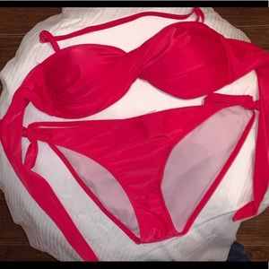 Red bikini never worn brand new but no tags